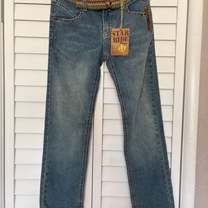 Style & Co. Kids Denim Jeans with Belt